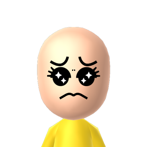 ? Mii character: A Mii uploaded to Check Mii Out Channel (WiiLInk)