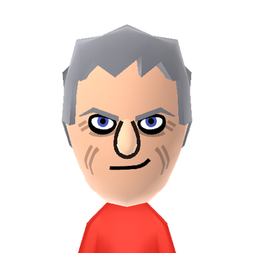 12thDoctor Mii character: Scottish actor known for his role as the 12th incarnation of the Doctor from the TV-show "Doctor Who"