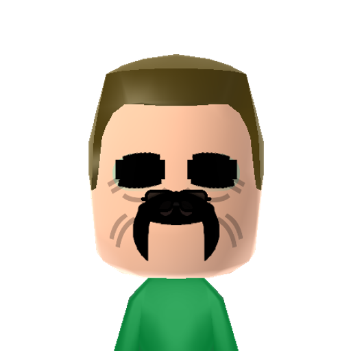 Creeper Mii character preview
