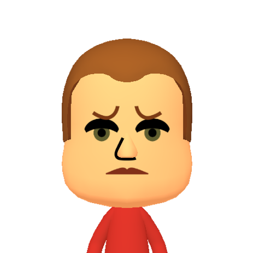 no name Mii character: This Mii is from the Switch SDK as a SampleDB Mii.