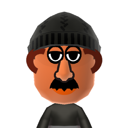 PotatoHead Mii character: From Toy Story based off the face building toy of the same name. "Hey look, I'm Picasso!"