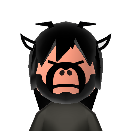 Sauron Mii character: The main villain from the "Lord of the Rings" franchise before he became the eye.