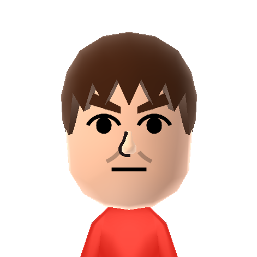 う Mii character preview