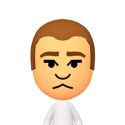 蹻軂轒轑轏轐轓辴酀鄿 Mii character: This Mii is from the Switch SDK as a SampleDB Mii.