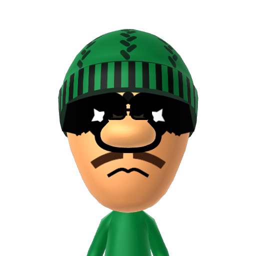 ? Mii character: A Mii uploaded to Check Mii Out Channel (WiiLInk)