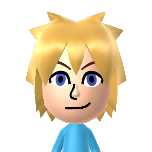 Méliodas Mii character: These are extracted and derived from the Mii Central Miis from the 3DS Miitopia.
