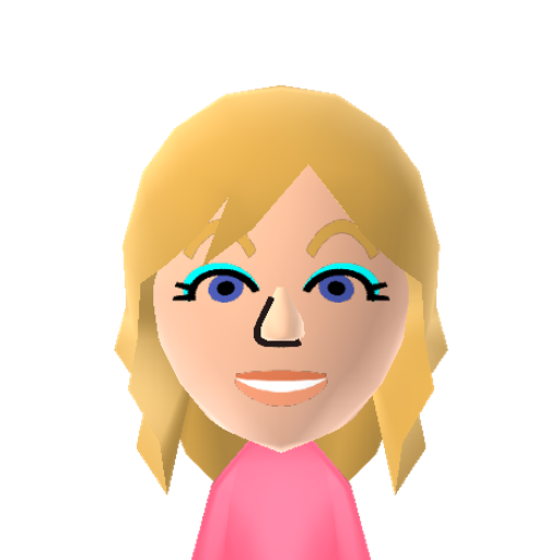 Lucy Mii character preview