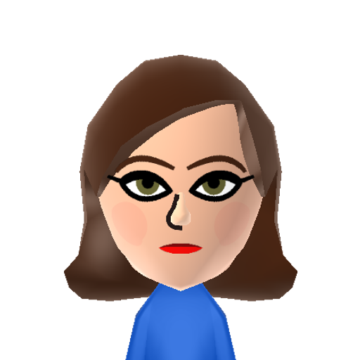 April Mii character preview
