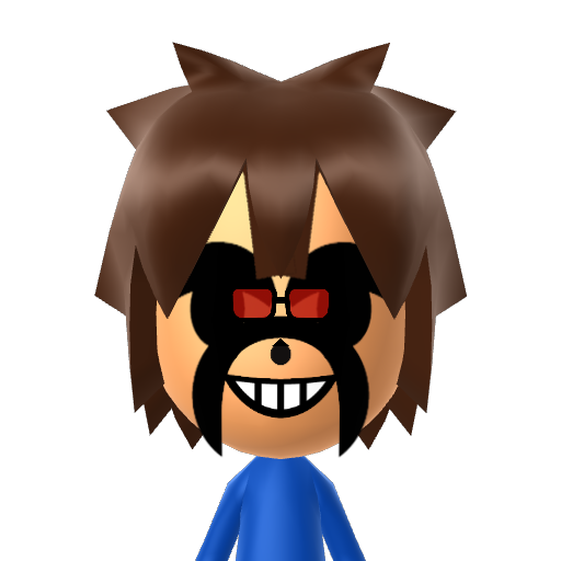 Sonic.exe Mii character: These are extracted and derived from the Mii Central Miis from the 3DS Miitopia.