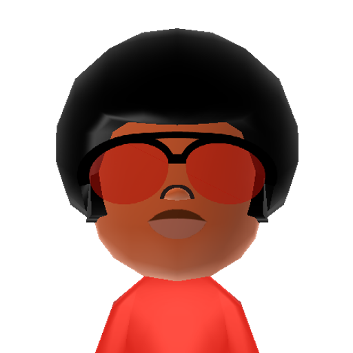 Garnet Mii character preview