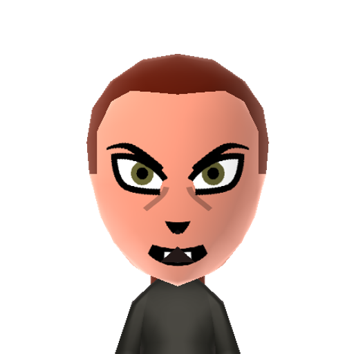 Undyne Mii character preview