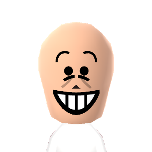 Papyrus Mii character preview