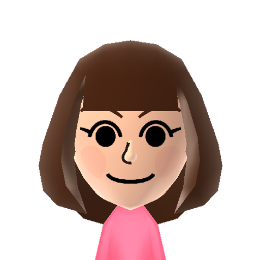 おちゃこ Mii character: These are extracted and derived from the Mii Central Miis from the 3DS Miitopia.