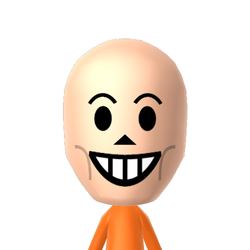 Papyrus Mii character: a Mii used in Mii Fighter QR Codes Series / Custom Mii Fighter Versus
