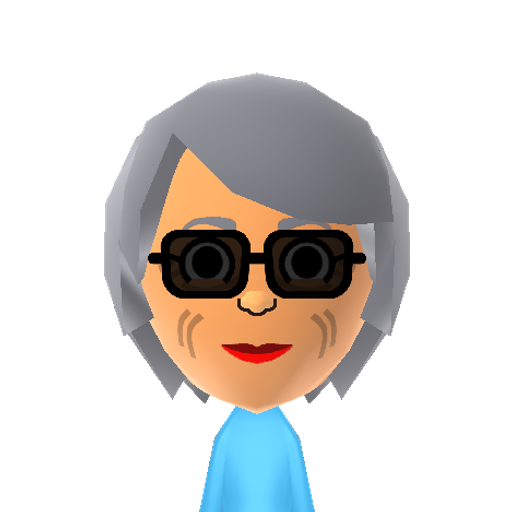 Victoria Mii character: A Mii from Wii Sports Resort: Meme Squad, a mod for Wii Sports Resort