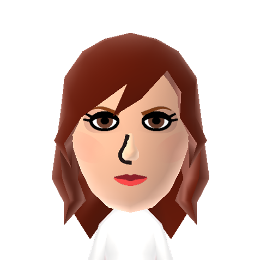 Bella T. Mii character: CeCe Jones from "Shake It Up" on the Disney Channel.