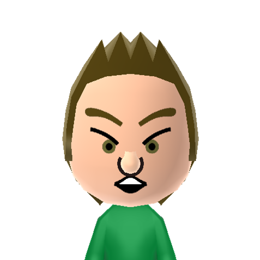 no name Mii character: A Mii from Dillon's Dead-Heat Breakers
