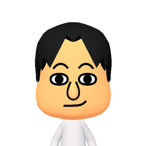 轸轹轺轼轾辁辂辄辇辊 Mii character: This Mii is from the Switch SDK as a SampleDB Mii.