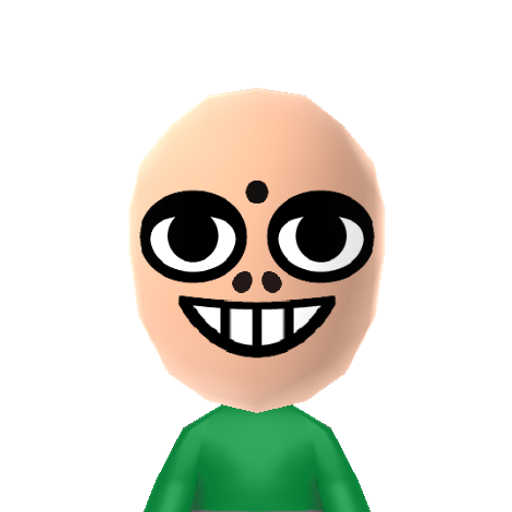 Alien Mii character preview