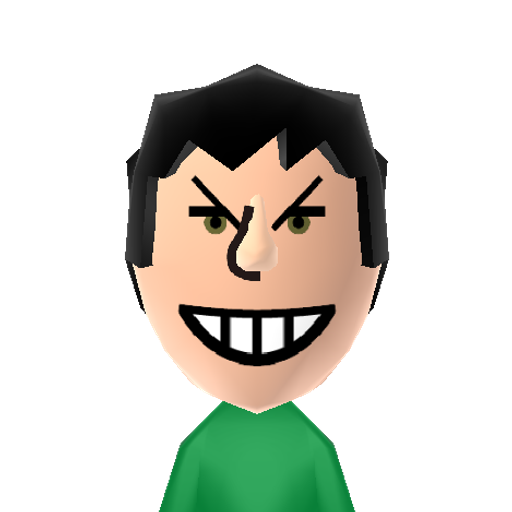 Gdu Mii character: idk who this is