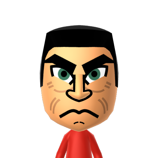 ? Mii character: A Mii uploaded to Check Mii Out Channel (WiiLInk)