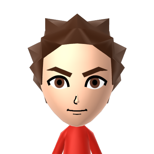 Sample 11 Mii character: A Mii used for promoting Mii Fighter Costumes