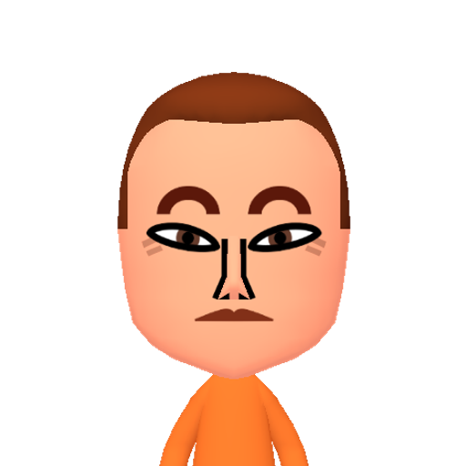 跏跕跙跈跗跅軯軷軺軹 Mii character: This Mii is from the Switch SDK as a SampleDB Mii.