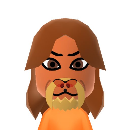 Lion King Mii character preview