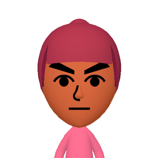 no name Mii character: This Mii is from the Switch SDK as a SampleDB Mii.