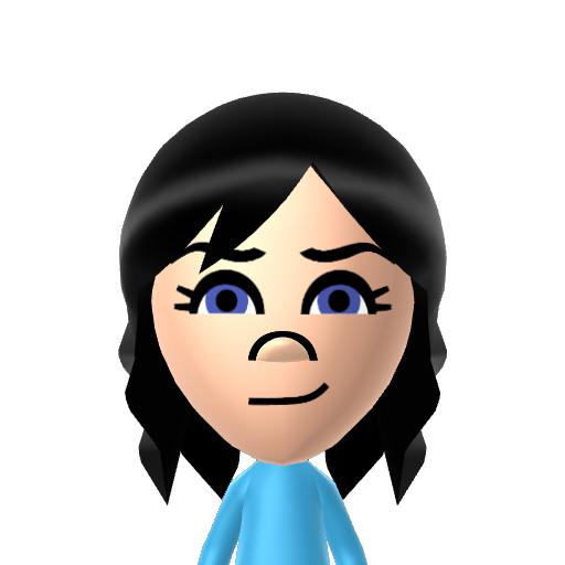 Adelina Mii character: from Wii Fit/Plus + Wii Fit U CPU Mii QR Codes! [@MythicalWolfYT]