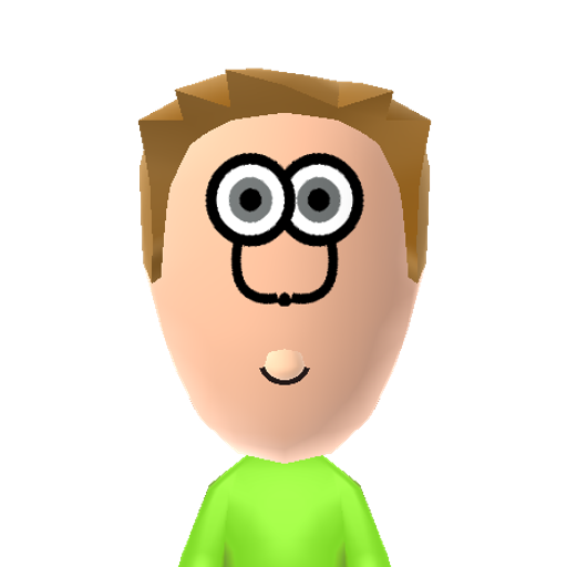 Ferb Mii character preview