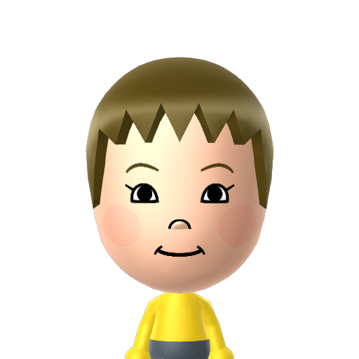 たかはしさん Mii character: a Happy Hammerin' Staff Mii