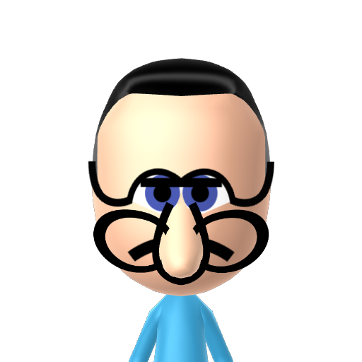 ? Mii character: A Mii uploaded to Check Mii Out Channel (WiiLInk)