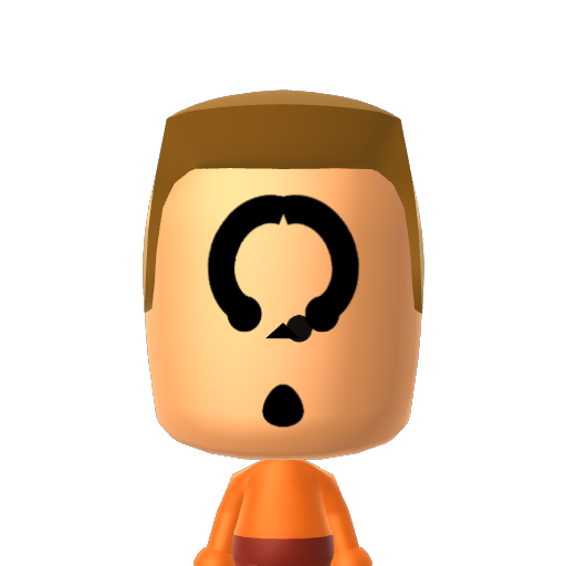 ? Mii character: A Mii uploaded to Check Mii Out Channel (WiiLInk)