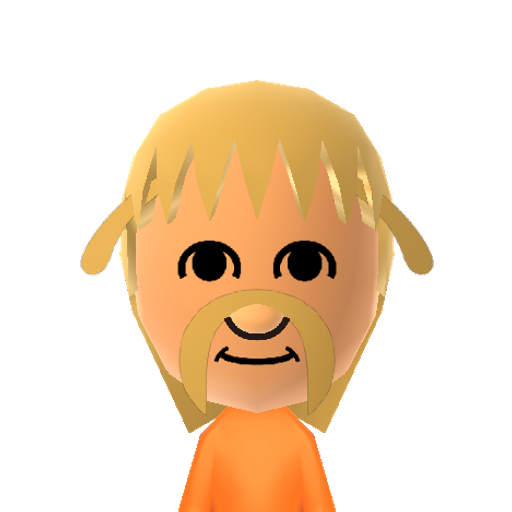 Jake T Dog Mii character: Main protagonist from the TV show "Adventure Time"