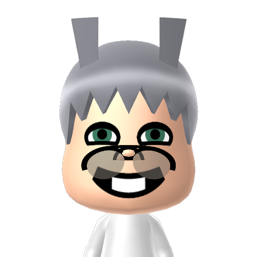 BigChungus Mii character: These are extracted and derived from the Mii Central Miis from the 3DS Miitopia.