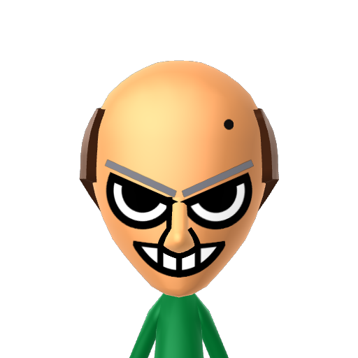 Mr. Burns Mii character: These are extracted and derived from the Mii Central Miis from the 3DS Miitopia.