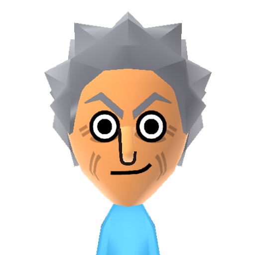 Rick Mii character preview
