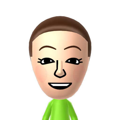 まの Mii character: A Mii from Jinsei Game Wii