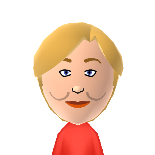 Hillary Mii character preview