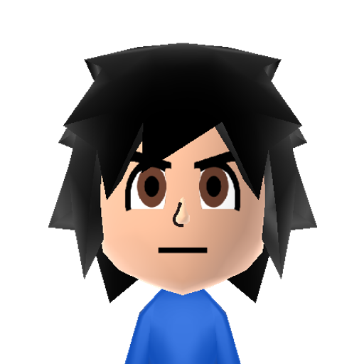 Ash Mii character: He is the main character of the Pokemon anime and is believed to be based on the protagonist of the first generation Pokemon games.