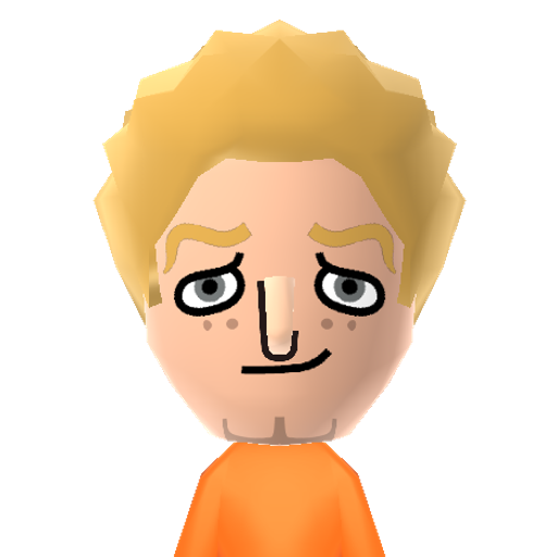no name Mii character: A Mii from Dillon's Dead-Heat Breakers