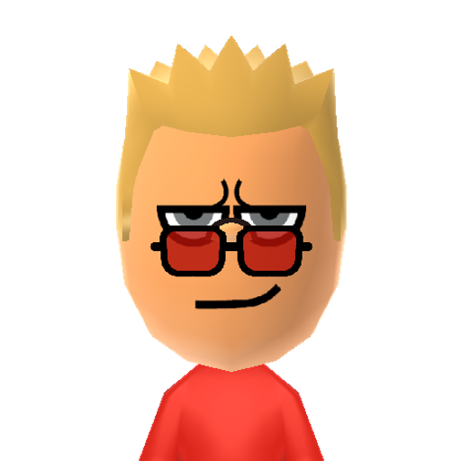 Bart Mii character preview