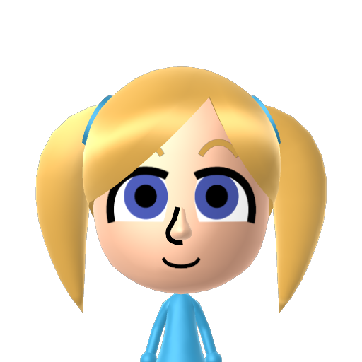Bubbles Mii character: These are extracted and derived from the Mii Central Miis from the 3DS Miitopia.
