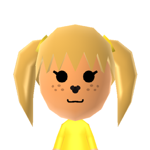 Puppy Mii character preview