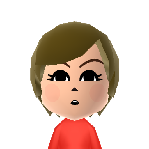 マキ Mii character: a Mii from Jinsei Game Wii
