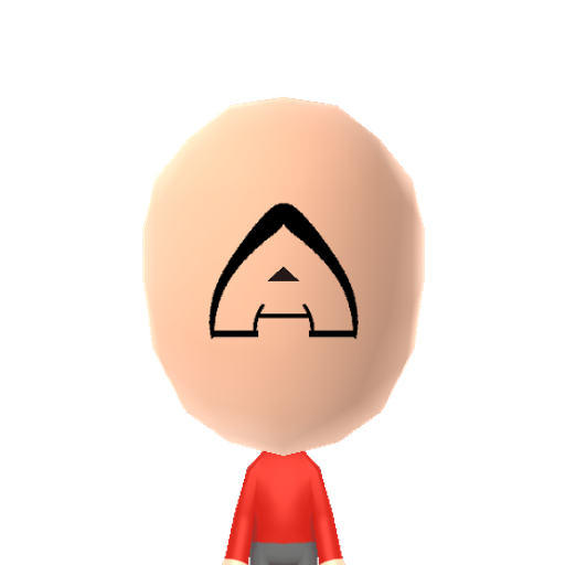A Mii character preview