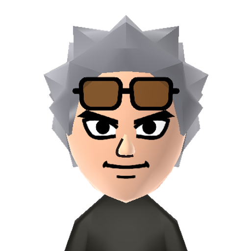 Guzma Mii character preview