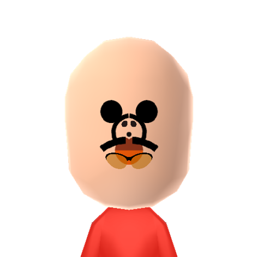 Mickey  Mii character preview