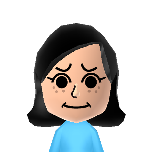 Bronwen Mii character: Custom Mii character for Wii Sports Archipelago, a mod for Wii Sports Resort